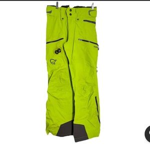 Norrona Narvik Gore-Tex 3L Shell Snow Pants Ski Snowboard Men's size Small